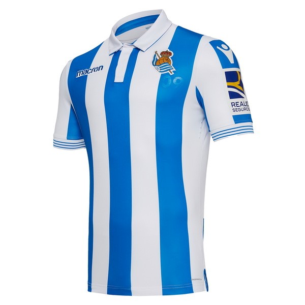 Real Sociedad Trikot Heim 2018-19 Blau Fussballtrikots Günstig